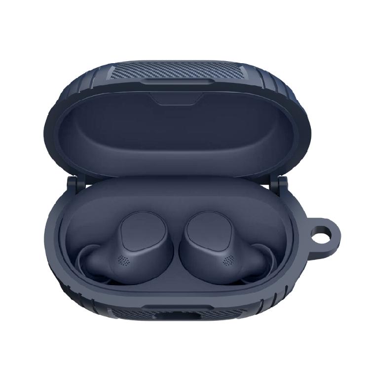 Protective TPU Case for Elite7pro/7Active/75T Earbuds Shockproof Design Cover with Carabiner Portable Design Protectors