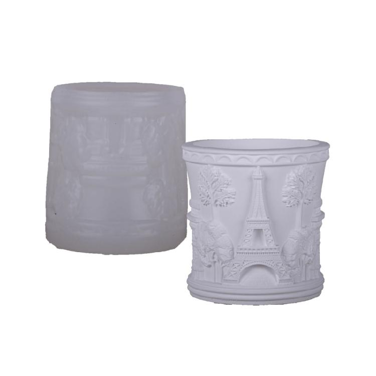 

High Elastic Silicone Tower Mold For DIY Resin Crafts Storage Containers Candle Making Sturdy Reusable Design 1