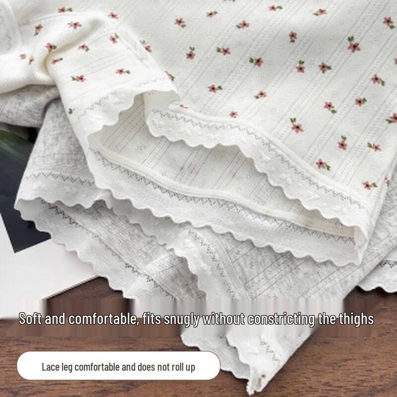 FitonTon Women's Cotton Boxer Safety Shorts 2-Pack