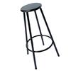 Small Metal Bistro Stool Miniature Furniture 1:12 Scale Doll House Furniture Scene Landscape Accessory Club Bar Decors