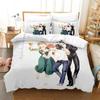Anime Todays Menu for the Emiya Family Saber Bedding Set,Duvet Cover Bed Set Quilt Cover,King Queen Twin Size Boys Girls Adults Tool