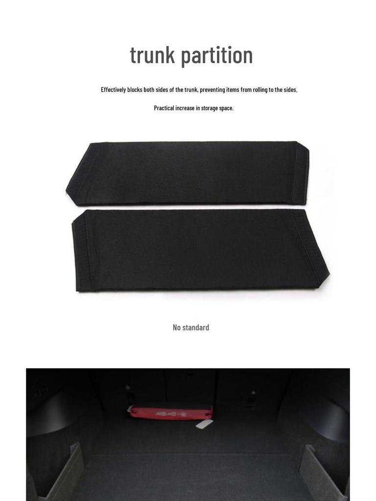 Tesla Model Y Under Seat Storage Partition and Interior Modification Baffle