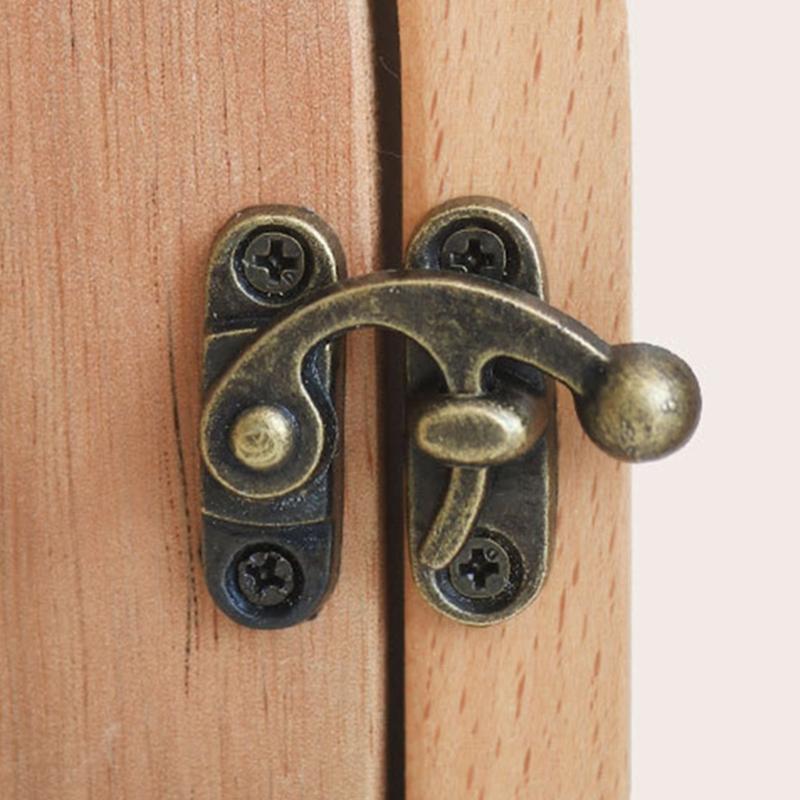 Wooden Door Shape Outlet Cover No Drilling Required Easy Installation Light Switches Guard Protector for Home Decors