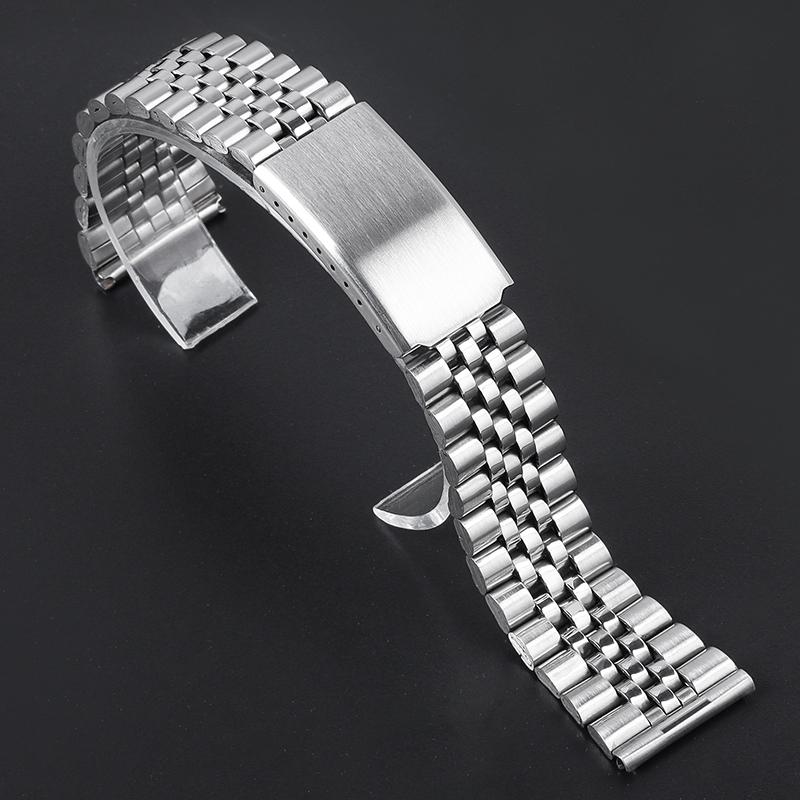 

18 20mm 22mm Stainless Steel Watchband for Seiko Metal Bracelet for Casio Folding Clasp 12 14 16mm Men Women Universal Wristband 22mm