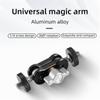 Aluminum Zinc Zinc Alloy Camera Magic Arm Double Ball Head Magic Arm Bracket Ball Magic Arm  LED Video Light
