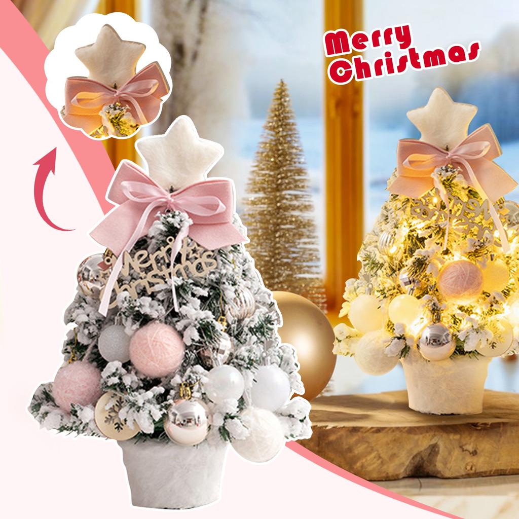 Christmas Table LED Christmas Tree Glowing Christmas Tree Ornaments Festive Ornaments Christmas Decorations Tabletop Decoration Ornaments