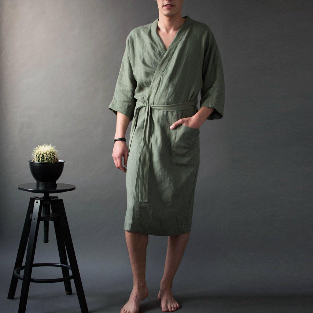 Short sleeve dressing gown mens Clearance