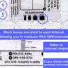 Electrocardiogram Assessment Tool 7 Step Ruler Card For Hospitals Clinics Healthcare Professional And Medicals Students