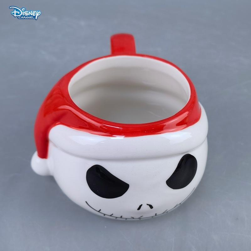 Disney The Nightmare Before Christmas Halloween cartoon ceramic mug Jack spoof cup Christmas Sally horror cartoon skull gift cup
