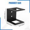 Trailer Hitch Holder Storage Bracket Carbon Steel Portable for 2" Ball Mount Hitches