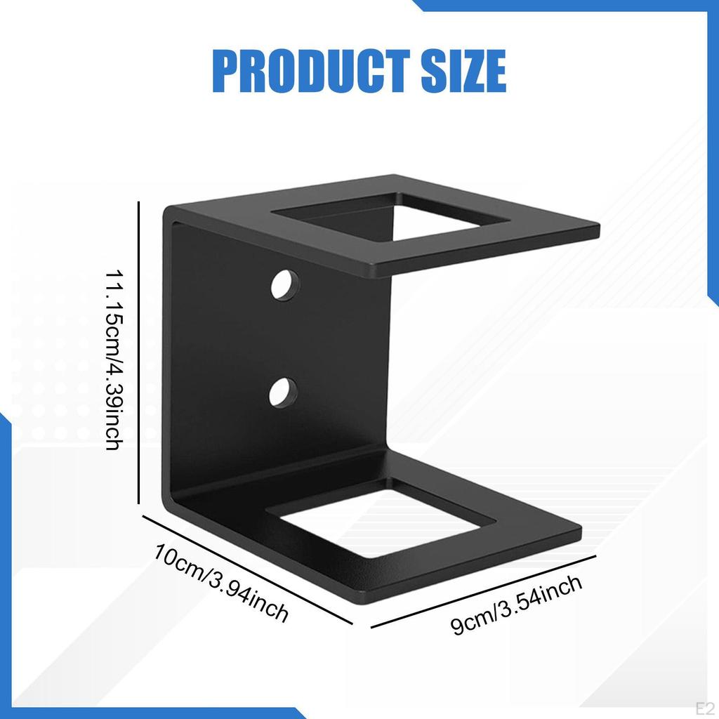 Trailer Hitch Holder Storage Bracket Carbon Steel Portable for 2" Ball Mount Hitches