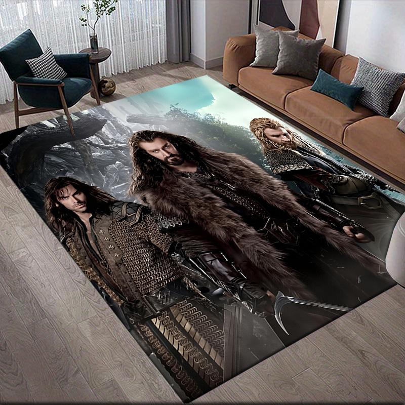 

The Hobbit Anti-Slip Floor Mat, Rectangular Carpet for Fantasy Theme Home Decor 60x90cm