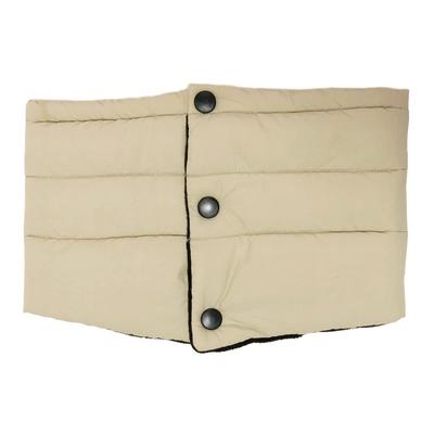 Pescoço Básico Enchi Cordura Feito para Clima Frio e Tamanho Único Serve para Todos Mais Quente, Japão, Proteção, Masculino Feminino, (Bege)