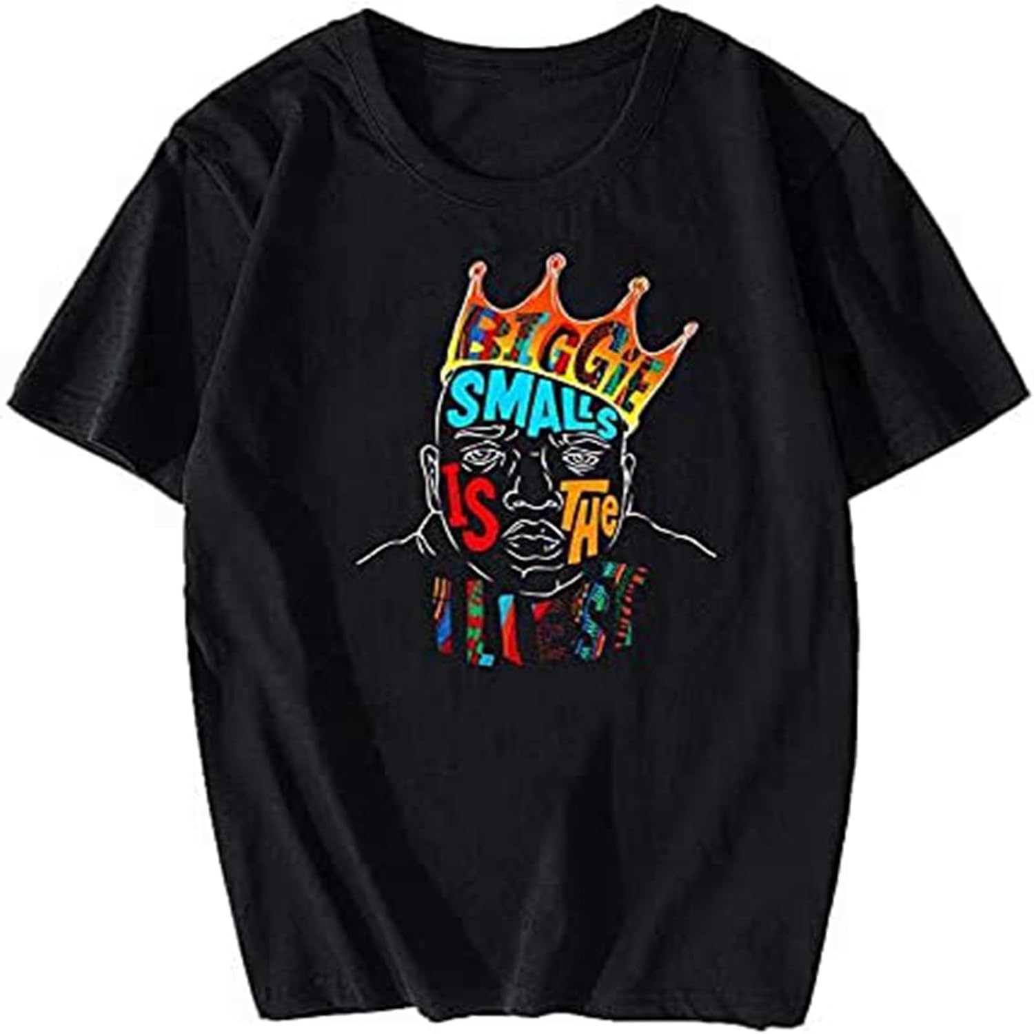 Biggies Notorious Big T Shirt Men Aesthetic Cotton Cool Vintage Men T Shirt Harajuku Streetwear Camisetas Hombre XL чёрный