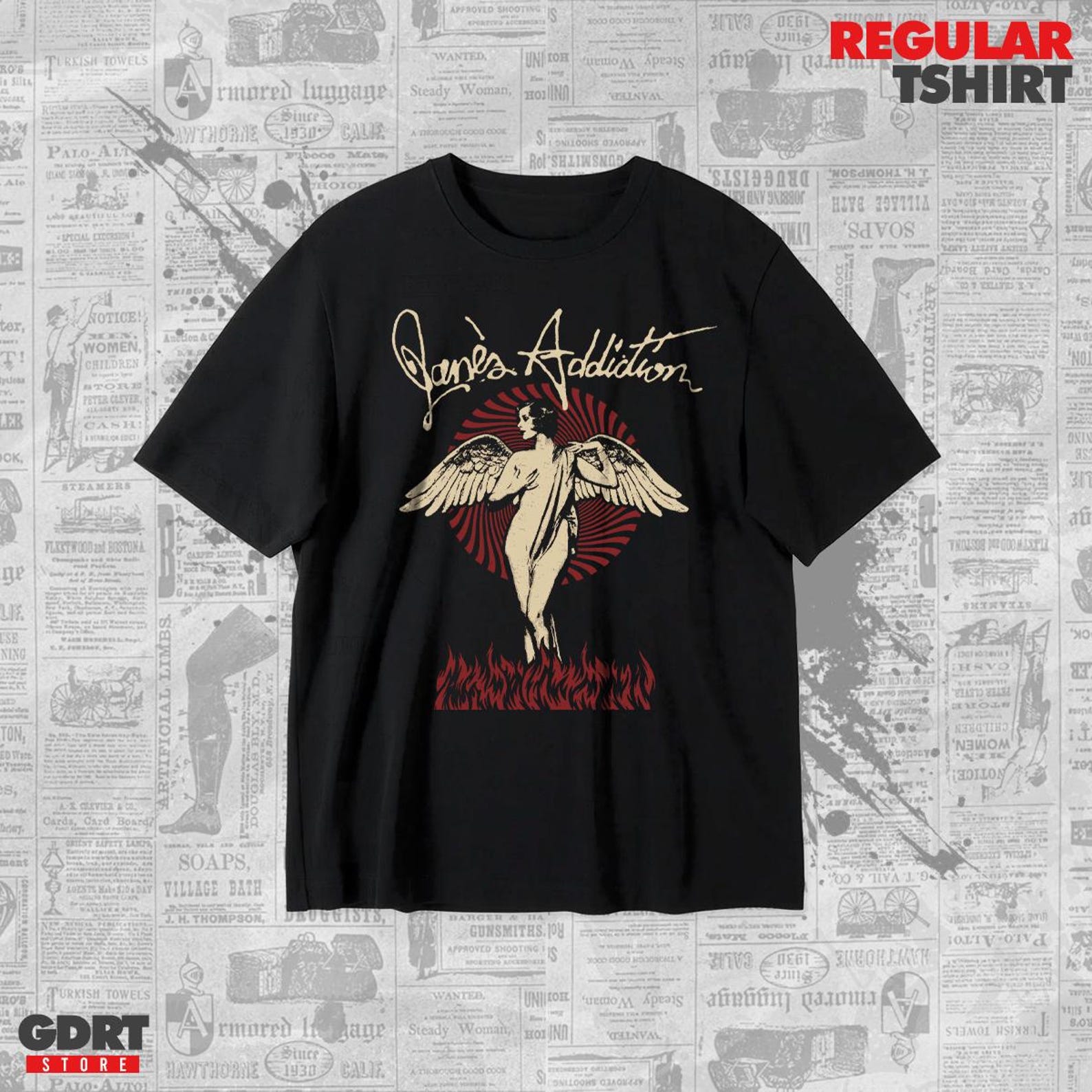 Jane s Addiction Vintage - Unisex Heavy Shirt L