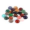Louleur 10 Stück/Los Naturstein Cabochon 4 6 8 10 12 mm 25 Muster für DIY Ring Ohrring Armband Halskette Schmuckherstellung Schmuckzubehör