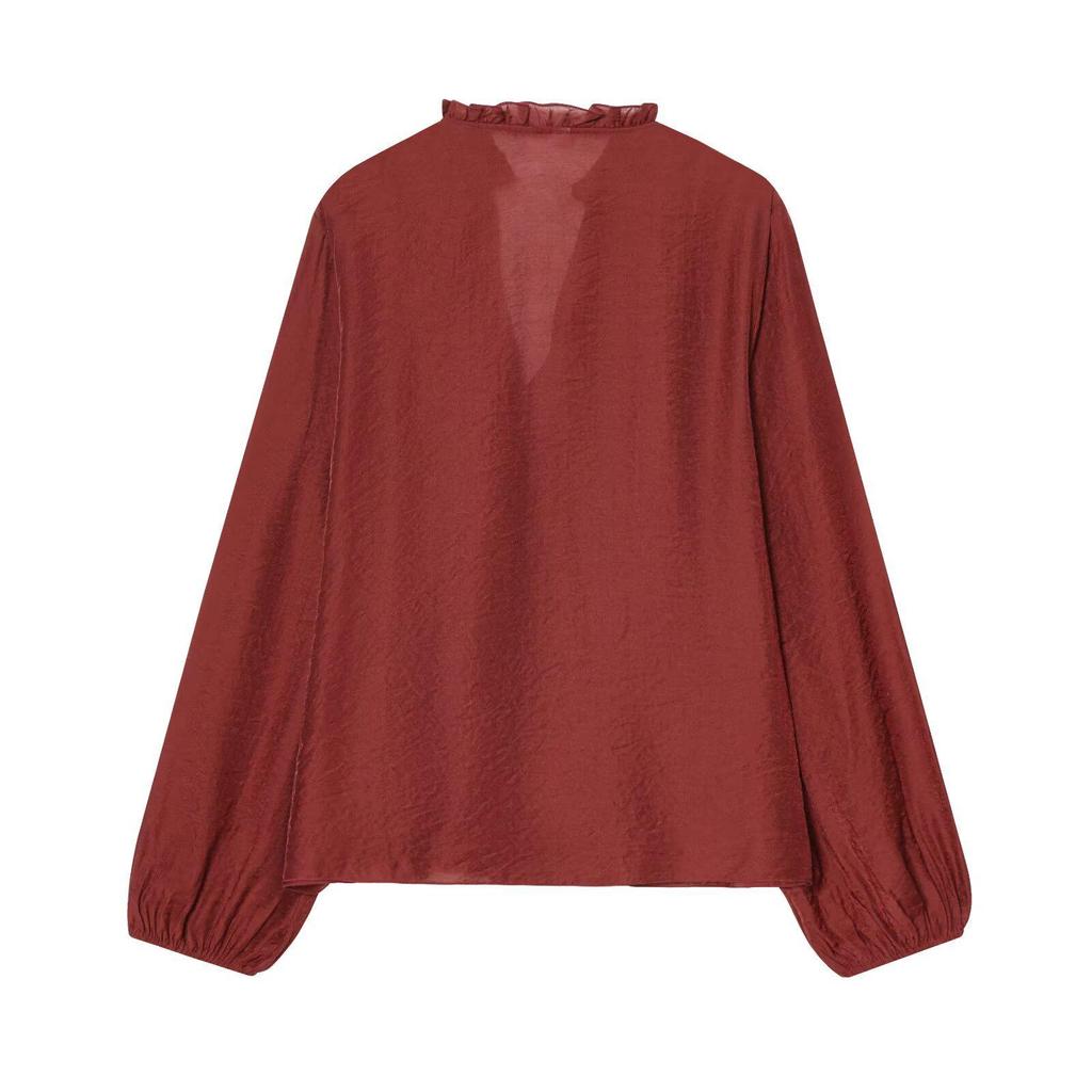 Women's High-End Lace Layered Blouse - Little Fragrance Style