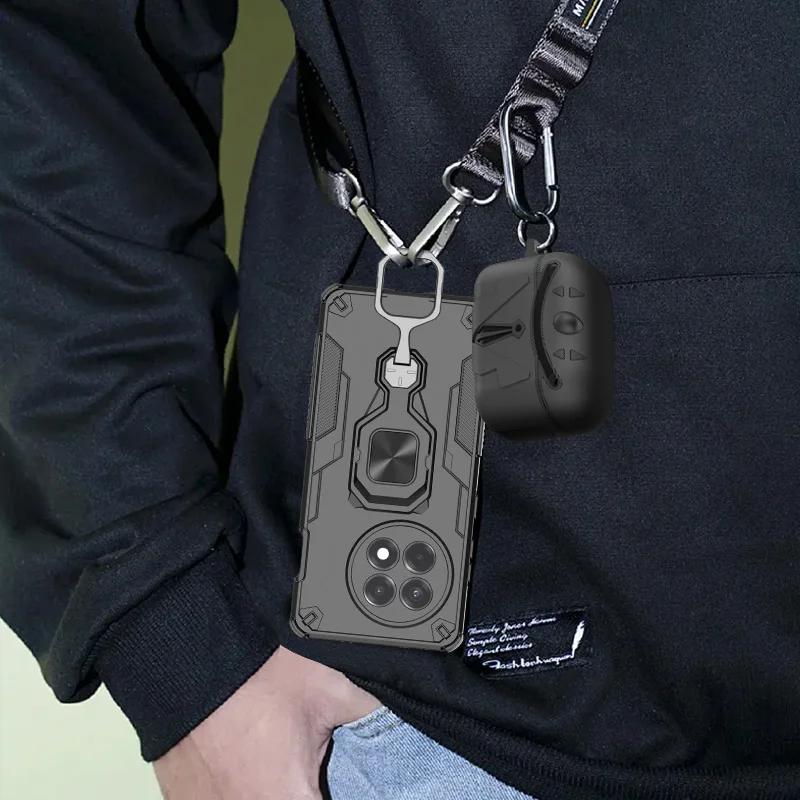 Ochranné pouzdro pro Motorola Moto Edge 60 Pro 60 Fusion 60 Stylus 5G Kryt Magnetický kroužek Držák Ochrana čočky Nárazuvzdorné Coque