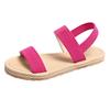 Fashion Lightweight Women's Flat Sandals Summer Fashion Elastic Band Roman Sandals Woman Comfortable Non Slip Beach Sandalias Mujer 2025