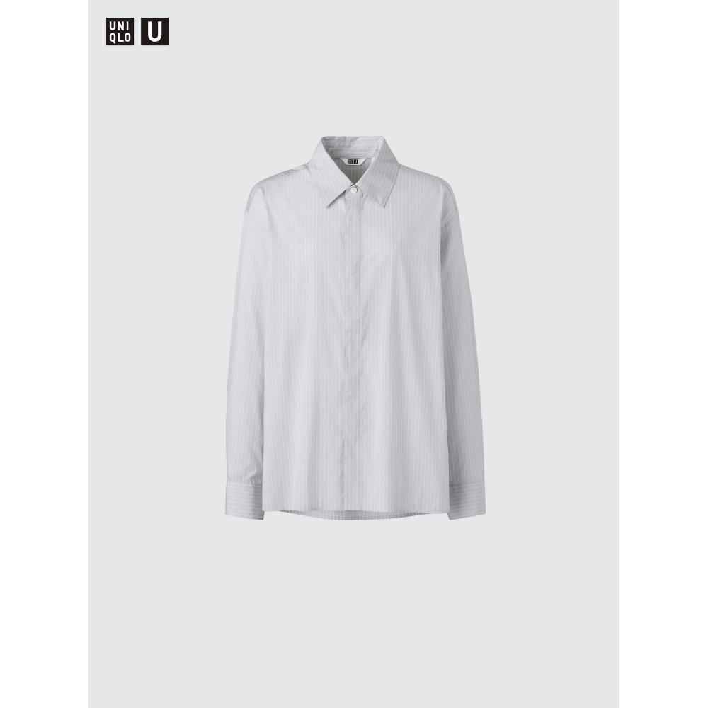 Uniqlo Drape Shirt  Long Sleeve 