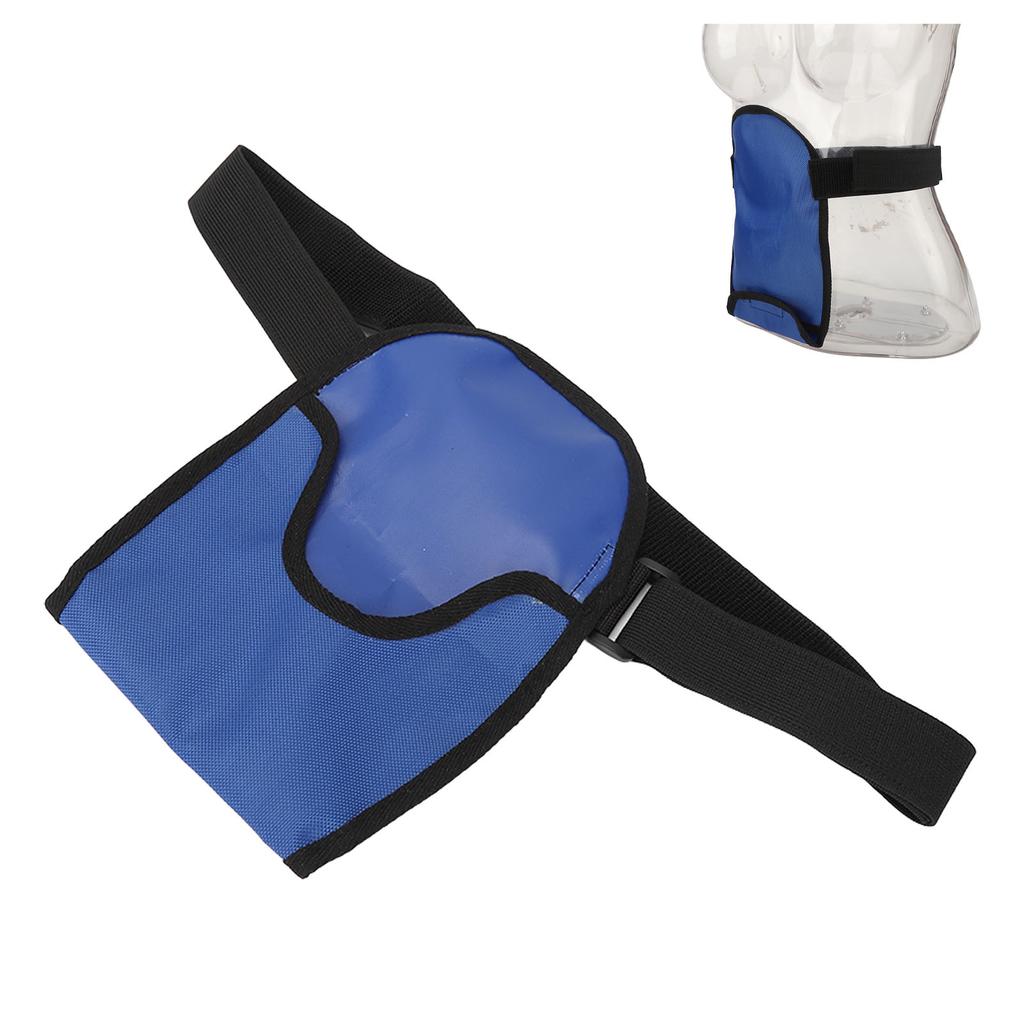 Ostomy Bag Oxford Cloth Elastic Adjustable Band Strong Bearing Capacity Ostomy Pouch Cover Collection Bag Blue