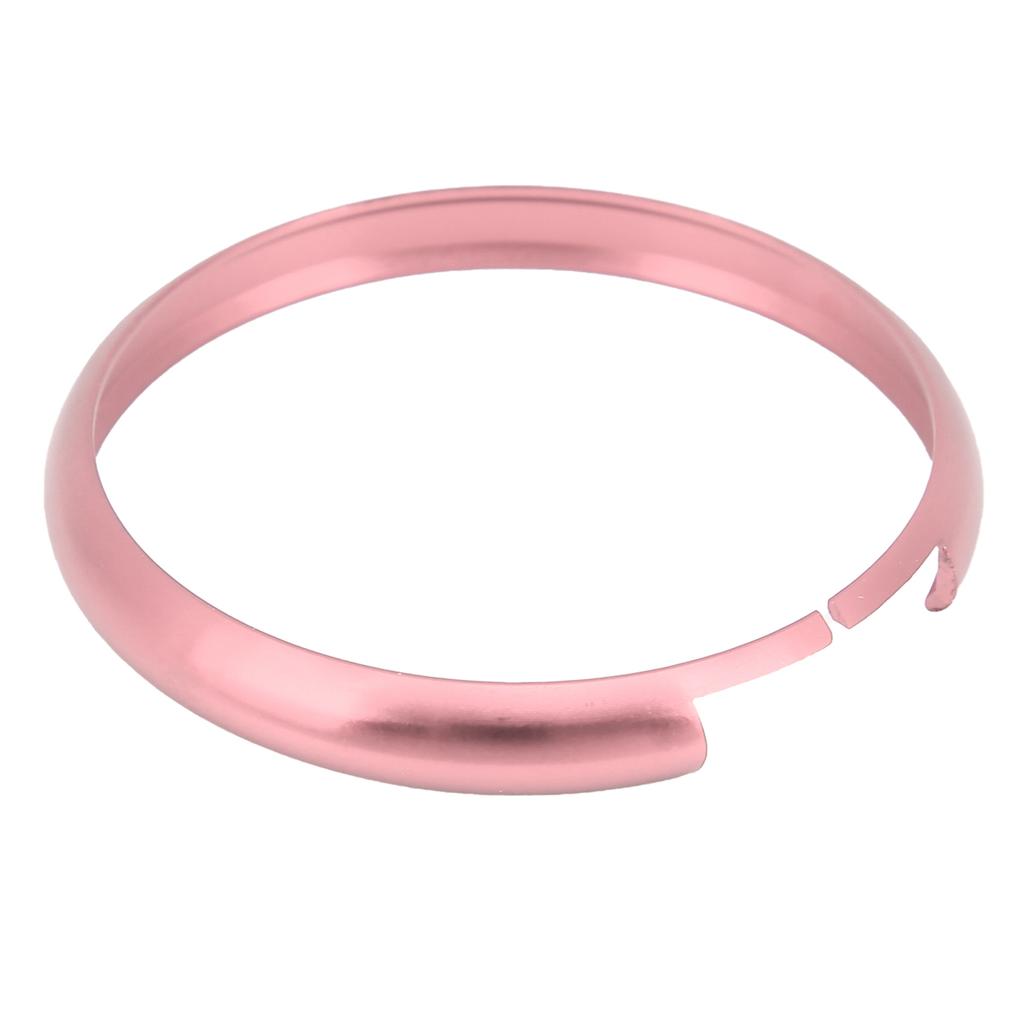 Remote Key Fob Ring Trim Aluminum Alloy Replacement for MINI R55 R56 R57 R58 R59 R60