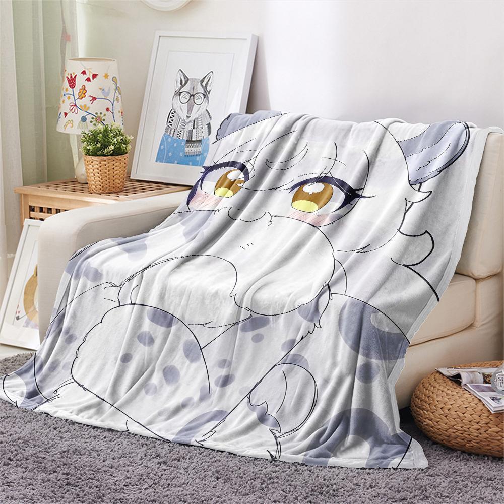 1 Pezzo Coperta in Flanella con Stampa Cartone Animato, Alta Qualità Confortevole per Tutte le Stagioni, Decorazione per la Casa, Calore e Comfort, Perfetta per Regalo di Natale Compleanno