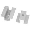 4/10Pcs Solar Middle Clamp PV For Frame Aluminum Alloy Solar Panel Pressure Block Solar Photovoltaic Bracket For Frame Modules