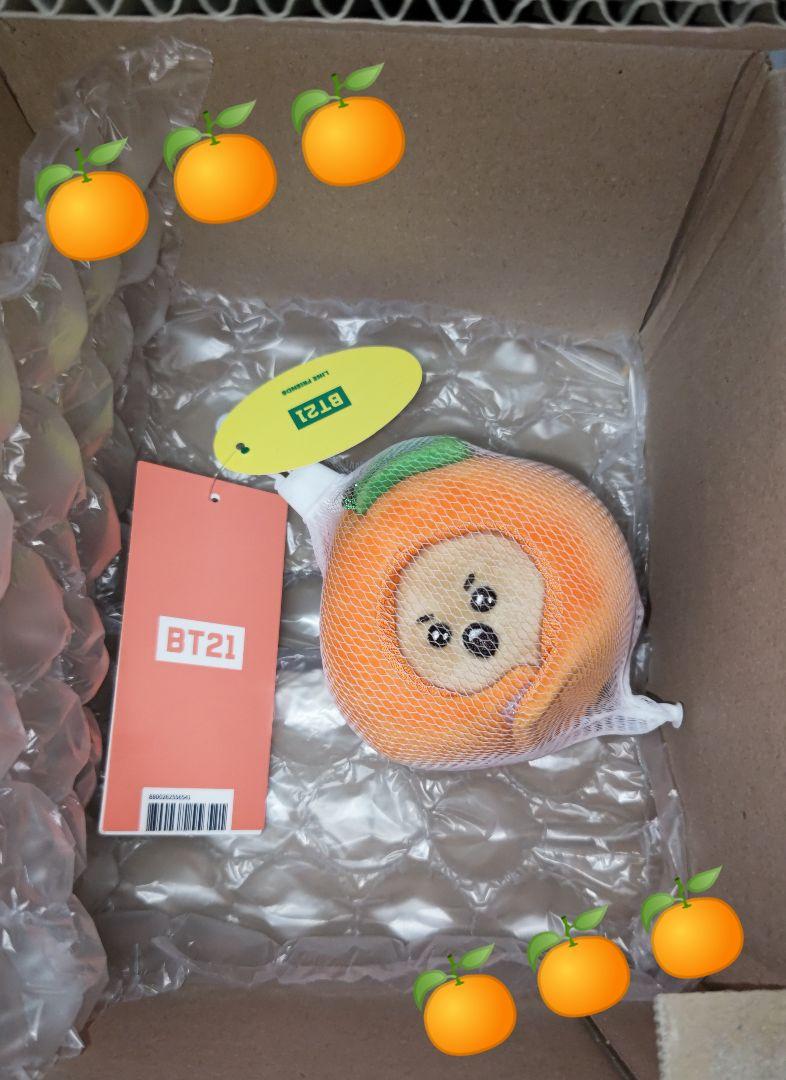 

[Б/У] BT21 Baby Кигуруми Брелок ОРАНЖЕВАЯ ВЕЧЕРИНКА ШУКИ Микан