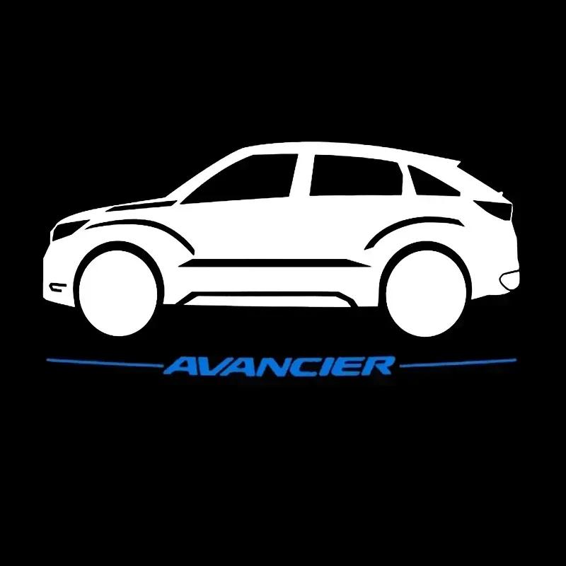 For Honda Ac2Pcs LED Car Door Welcome Light Projector Ghost Shadow Courtesy Lamp for Honda Accord Elysion CR-Z Odyssey SPIRIOR Accessories