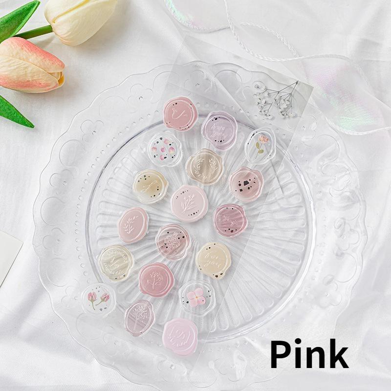 Vintage vosková pečeť Razítka Samolepky DIY Scrapbooking Plánovač deníku Dekorace Psací potřeby Obálky Pečetící štítky