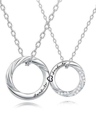 A Symbol of Your Matching Fashion Perfect As a Birthday Gift for Your Girlfriend or for Men and Women [motayu18] Love, Couple's Necklaces, Necklaces,