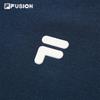 FILA FUSION Women's Faux Two-Piece Short Pullover Sweatshirt