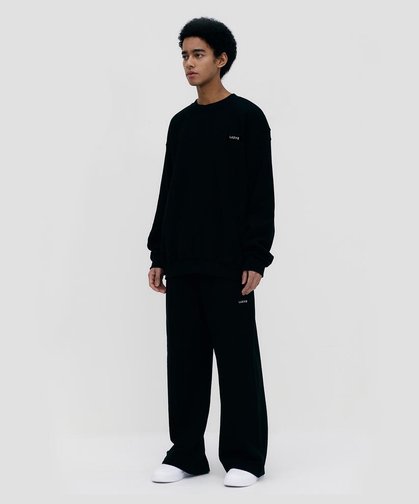 Leijiji Classic Logo Sweatpants - Black