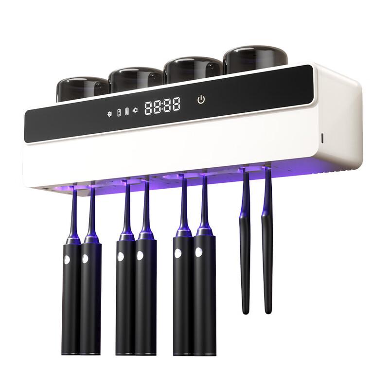 

Smart Wall-Mounted Toothbrush Holder with Drying Function