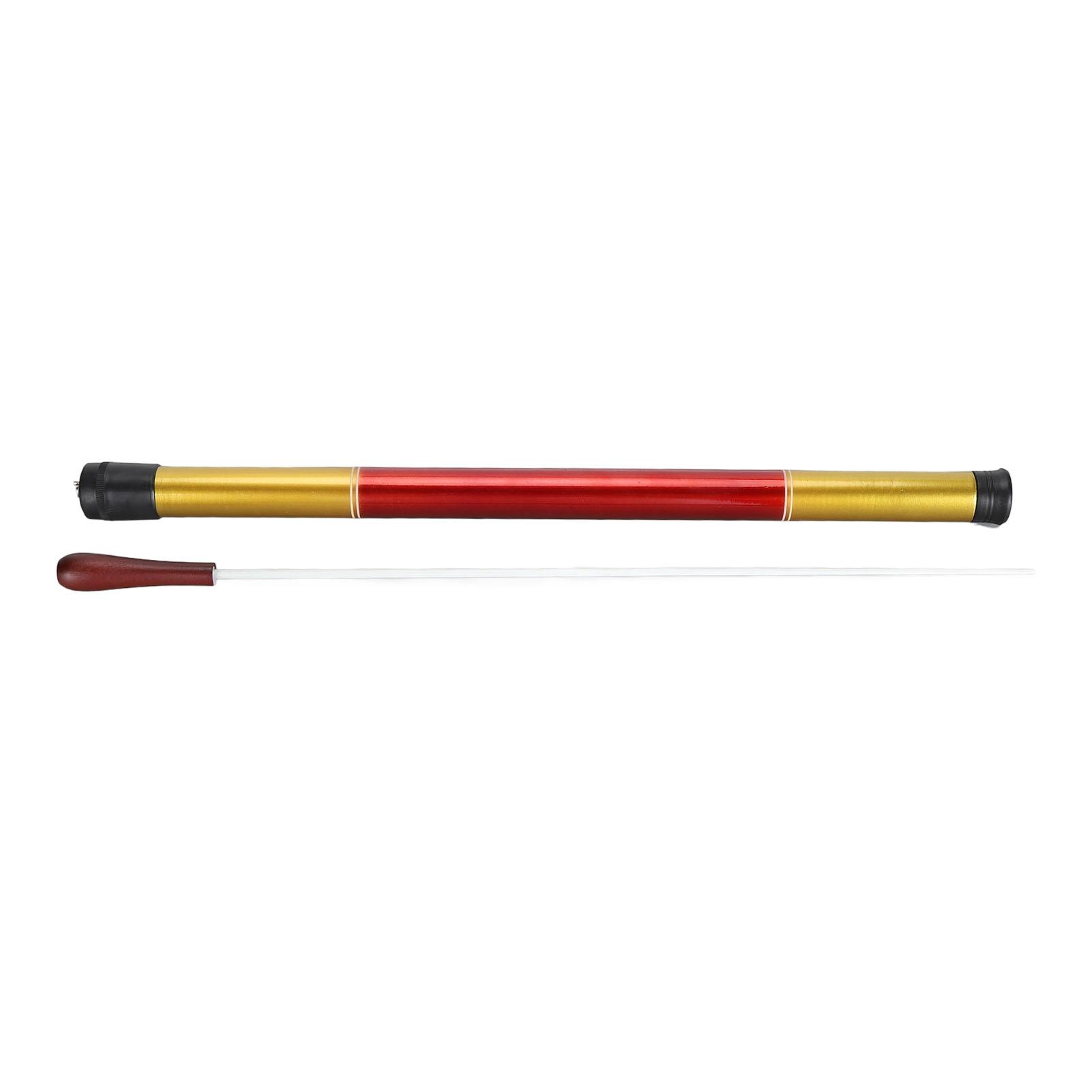 

Orchestra Conductor Baton Fiberglass and Red Sandalwood Music Band Conducting Baton for Concert