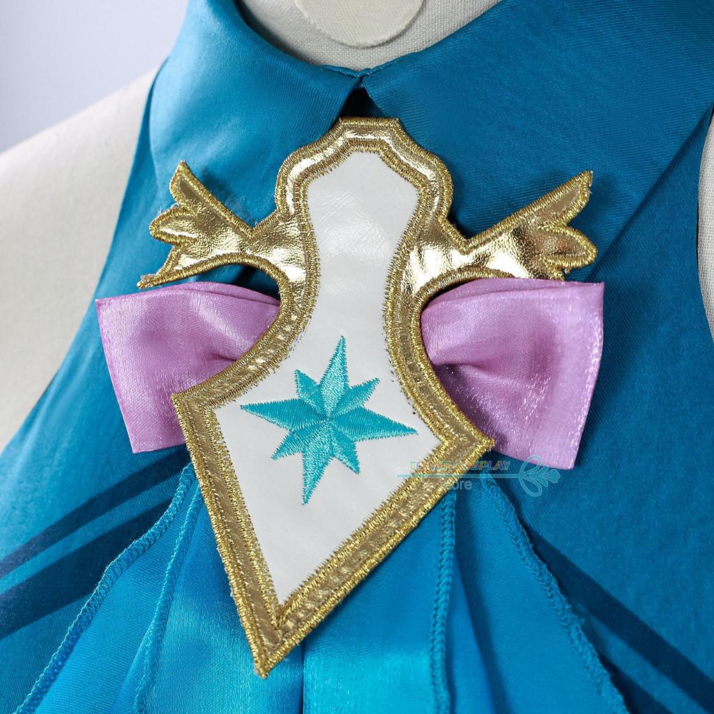 Cerydra Honkai Star Rail Cosplay Costume Set Anime Game Carnival Halloween Party Role Play With Dress Wig Shoes Props