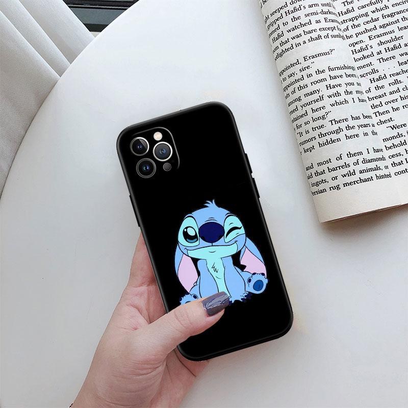 Cartoon Stitch Handyhülle für Samsung Galaxy S24 S25 Ultra FE Plus Edge A22 A24 A25 A35 A02S A21S