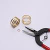 2pcs/lot Copper Open split jump rings Closing Finger Jewelry Tools For DIY Making Craft Circle Bead Pliers Opening Helper Tools