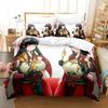 Fashion Game Monster Hunter Hinoa&Minoto Beding Set Single Twin Ful Quen King-Sized Dimensionsd Dimensions Bed Linen Set Adult People Kid Bedrom Duvet