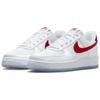 Nike Air Force 1 Low '07 Satin White Varsity Red Women's Sneakers DX6541-100