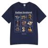 Italian Brainrot Funny Meme T-shirt Tralalero Tralala Tung Tung Tung Sahur Bombardiro Crocodilo Lirili Larila Men Women T Shirts