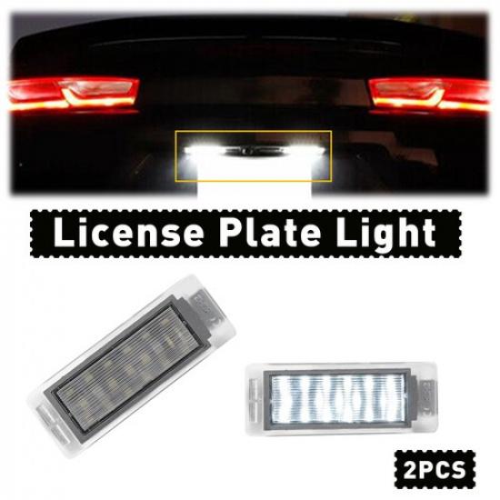 

White LED License Plate Light Lamp Tag For Cadillac 2010- CTS ELR XTS SRX