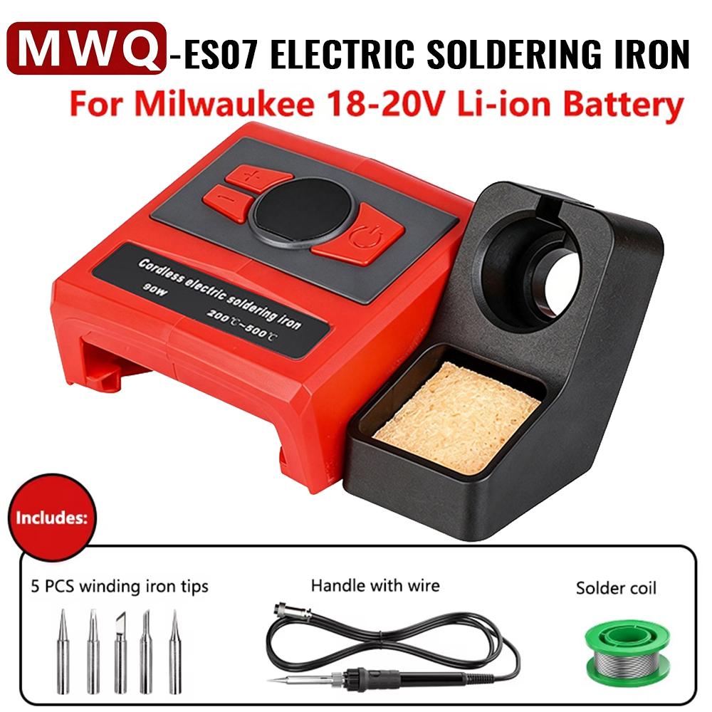 NEW Portable Cordless Soldering for Makita/Milwaukee/Bosch 18/11V Li-ion Battery Station Lithium Soldering Iron for DIY Projects