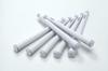 Elitegrips Golfgriff MX55 Set Silber Weiß mit Backline 7-teilig (SW)