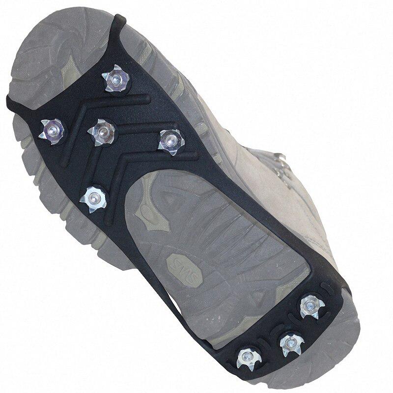 Buy 1Pair 8 Teeth Claws Crampons Ice Snow Studs NonSlip Spike Shoes