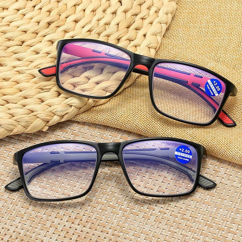 Men Women Reading Glasses Sports Readers +1.0 1.5 2.0 2.5 3.0 3.5 4.0 Lightweight Presbyopic Glasses GZW