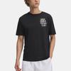 Under Armour UA Racquet Loose Fit Round Neck Fashionable Short Sleeve T-Shirt Men Tops Black 1390196-001
