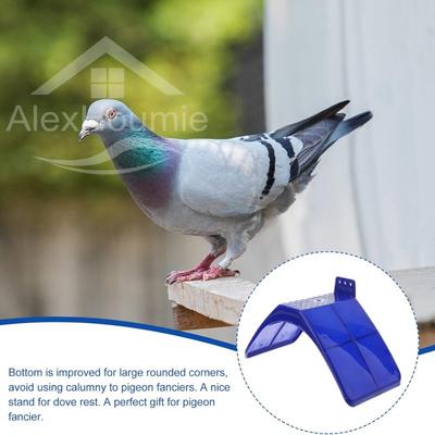 Pigeon Rest Stand 10pcs Plastic Pigeon Perch Dove Rest Stand Frame Dwelling Pigeon Perches Roost for Bird Supplies