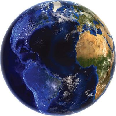 Dear Earth Circular Jigsaw Puzzle TM-R-50-001, Mixed Colors, 568 Pieces
